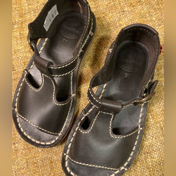 DUCKFEET Samsø sandal in slate, size 37 - Picture 3 of 5